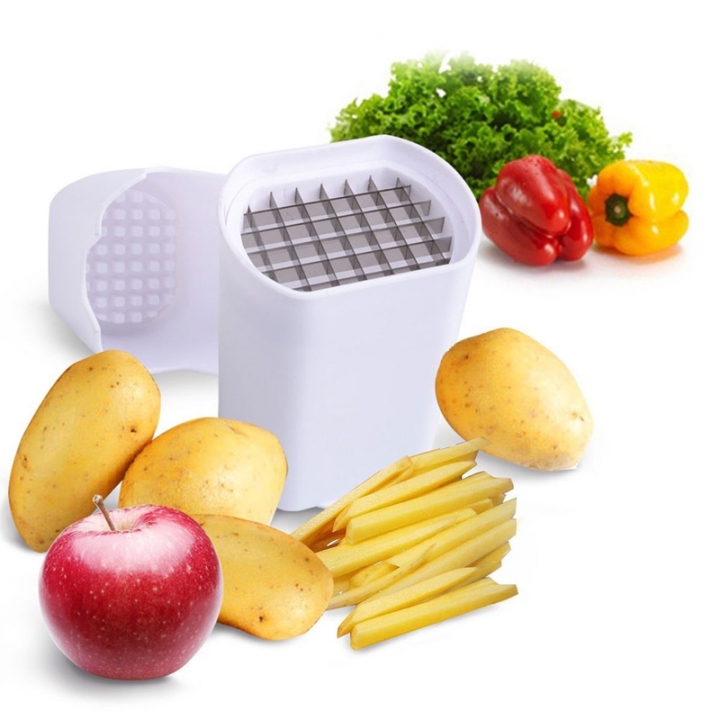 Perfect Fries Potato Chips Fry Cutter Vegetable French Fry Cutter Vegetable Fruit Cutter Slicer Tool