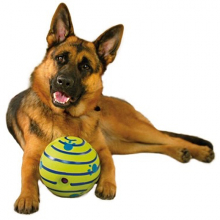 Interesting Ecofriendly Wobble Wag Giggle Ball Dog Play Training With Funny Sound Make Dogs Happy