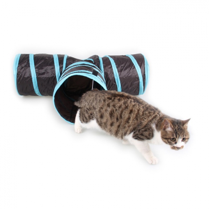 The Three-Way Ring Cat Paper Channel Will Issue Rustling Sound Pet Cat Tunnel Foldable Toys