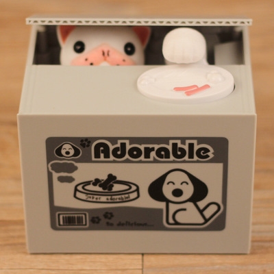 Cat Thief Money Boxes toy Piggy Banks Kids Money Boxes Automatic Stole Coin Piggy Bank Money