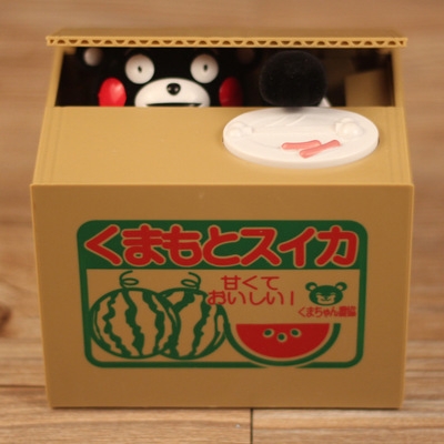 Cat Thief Money Boxes toy Piggy Banks Kids Money Boxes Automatic Stole Coin Piggy Bank Money