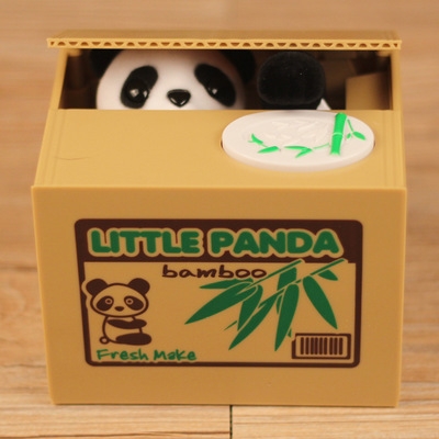 Cat Thief Money Boxes toy Piggy Banks Kids Money Boxes Automatic Stole Coin Piggy Bank Money