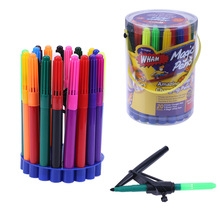 Washable Color Changing Magic Marker Pen Water Color  Assistant Tool School Supplies