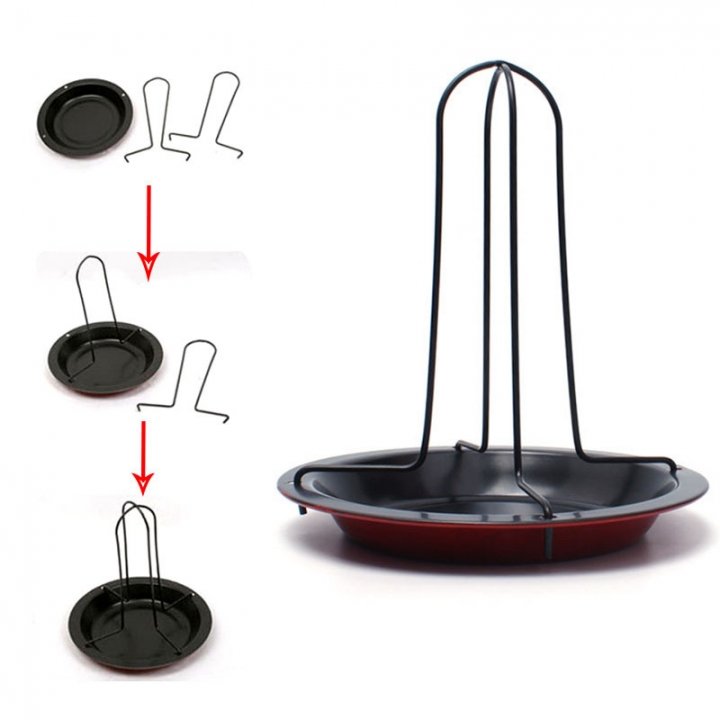 Rotisserie Chicken Holder Thickened Duck Baked Chicken Dish Non-stick Picnic Grill Kitchen BBQ Tools