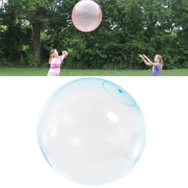 Bubble Ball Inflatable Ball Firm Ball Comfortable Random Color Latex Transparent Wubble Bubble