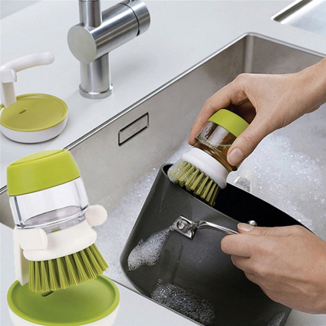 Soap Dishwashing Brush Kitchen Cleaning tool Tableware Brush