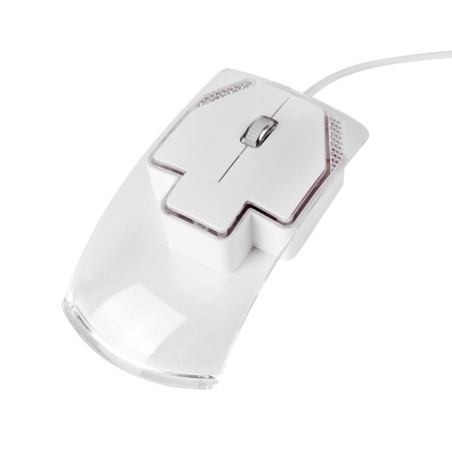Led Optical Wired Mouse Beautiful Blue Light USB Mouse Mice For Computer PC Laptop Desktop
