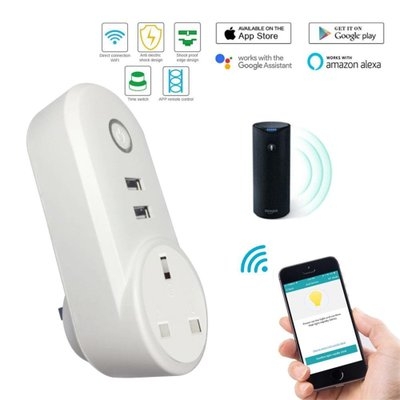intelligent Wifi Socket Voice Control intelligent Socket Dual USB