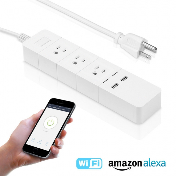 WiFi Smart Socket APP Remote Remote Control Socket Voice Control Switch