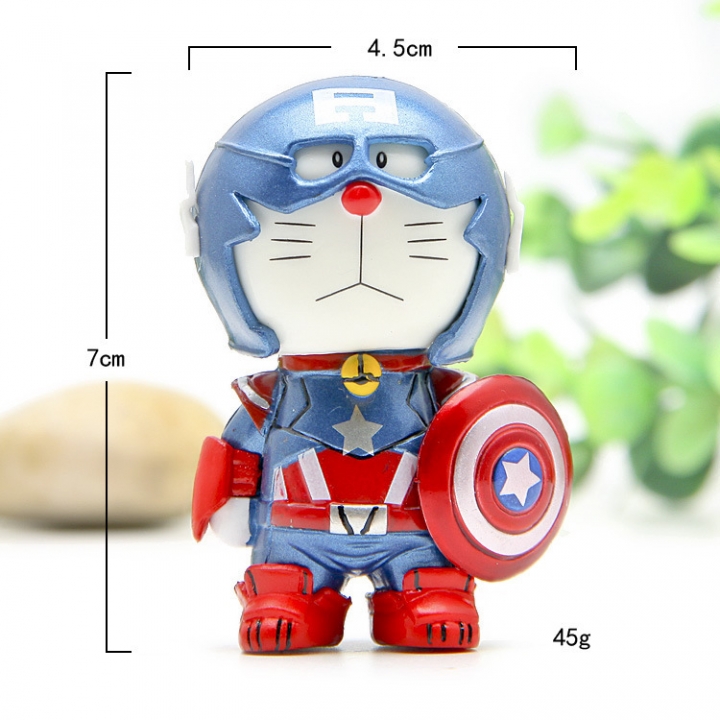 Transform Beauty team Creative Cartoon Baking Landscaping Doll Hand Doll Car Decoration