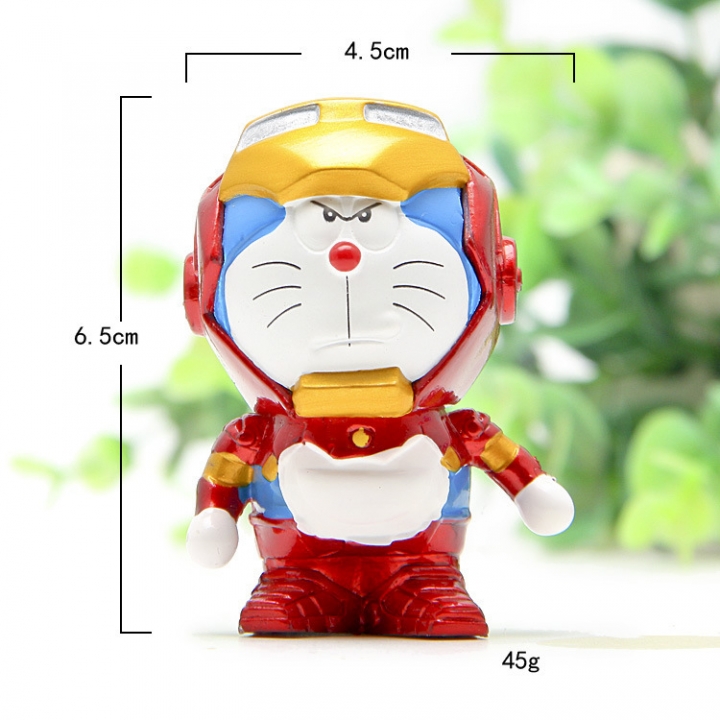 Transform Beauty team Creative Cartoon Baking Landscaping Doll Hand Doll Car Decoration