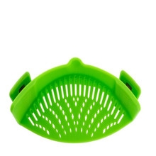 Household Creative Noodles Vegetables Pouring Vegetables filter Leak Proof Baffle Drainer