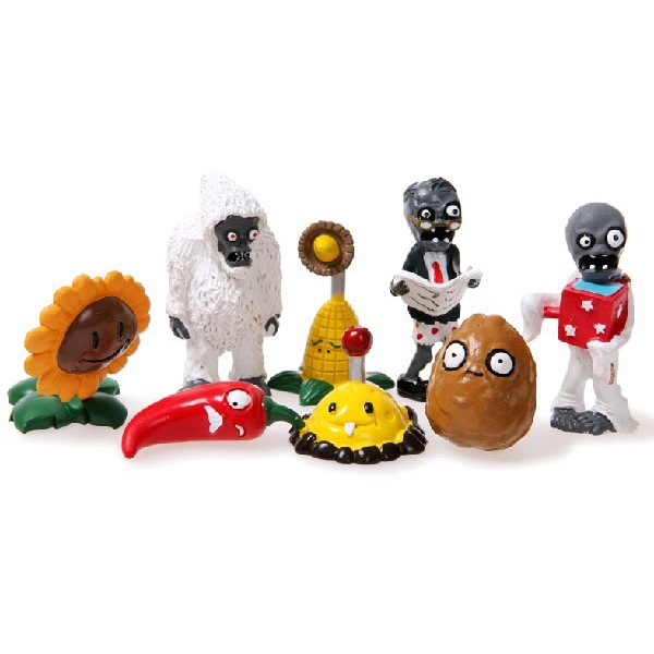 Potato Snowman Sun flower Hand Doll doll toy Anime model Decoration