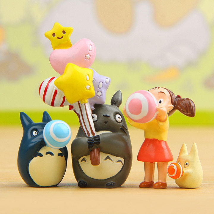 Totoro classic Xiaomei Xiaoyue Totoro DIY Hand Landscaping Doll