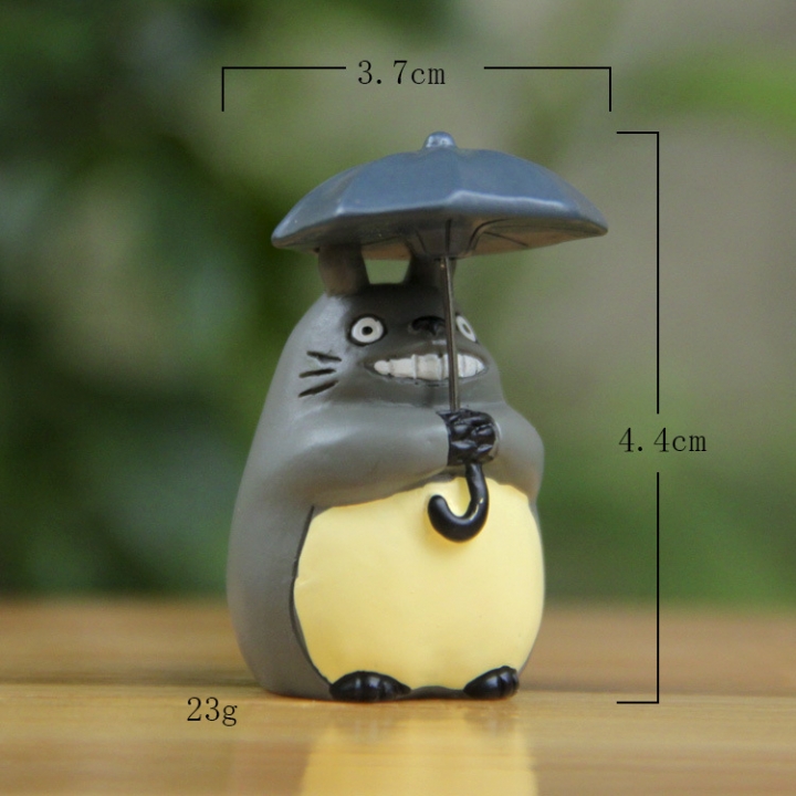 Blessing Make a Wish Umbrella Totoro Gardening Micro landscape Landscaping Doll