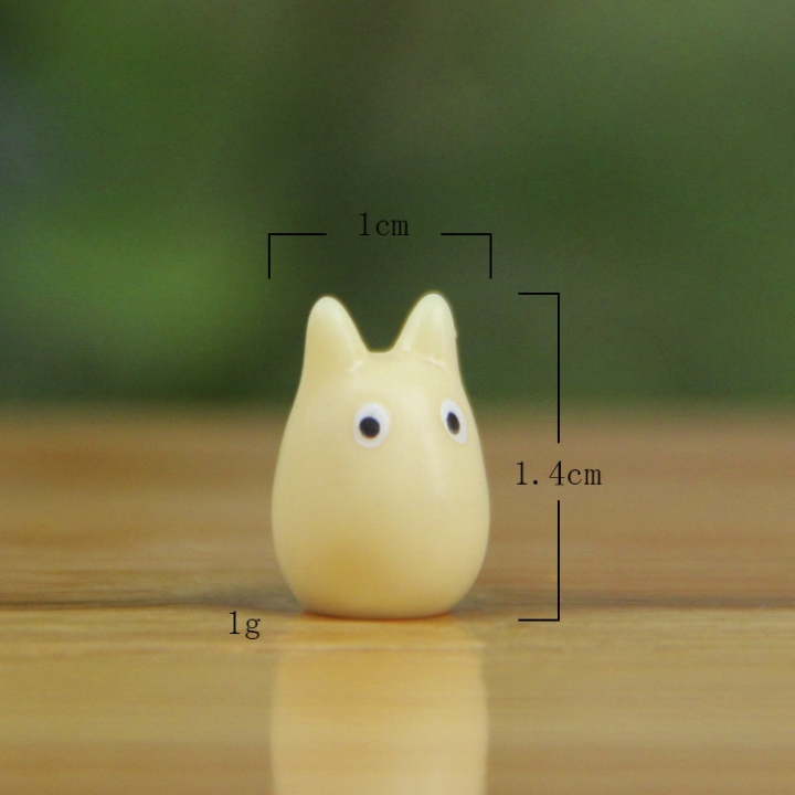 Blessing Make a Wish Umbrella Totoro Gardening Micro landscape Landscaping Doll