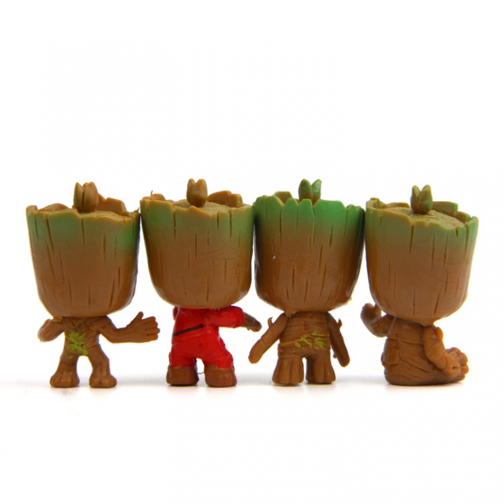 4 models Galaxy Guard Tree man Grout Doll Hand Inside the car Decoration