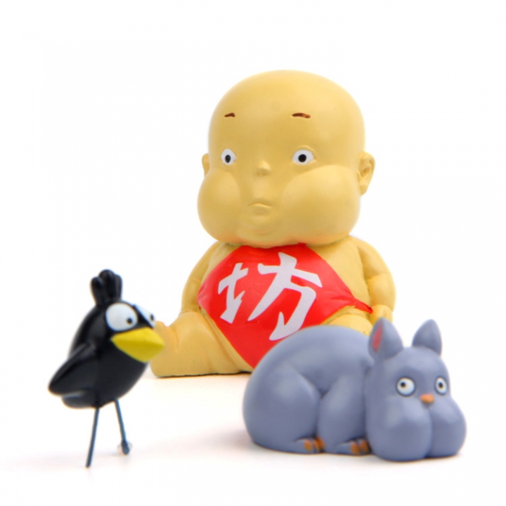 Spirited Away Qian mother Fat baby mouse fly Hand Wild DIY Landscaping Doll