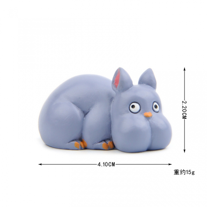 Spirited Away Qian mother Fat baby mouse fly Hand Wild DIY Landscaping Doll
