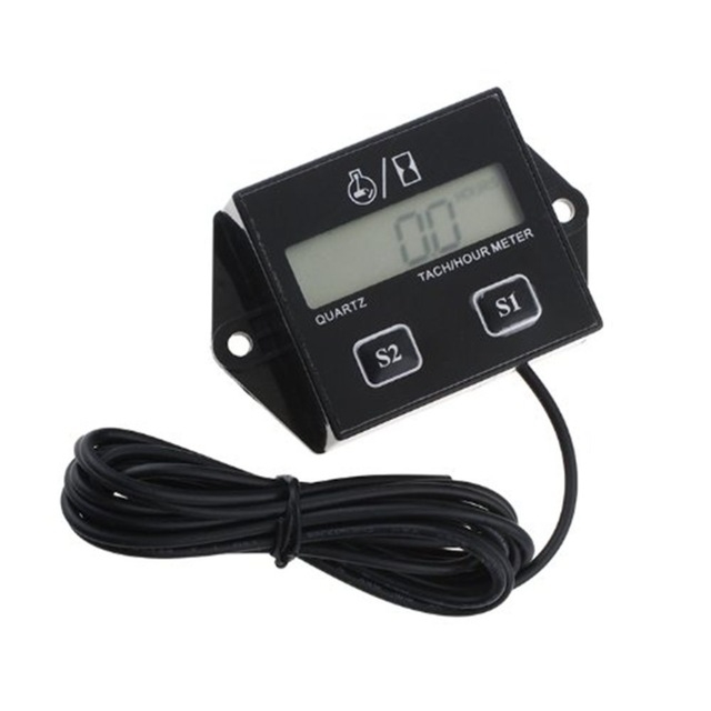 Accumulator Motorcycle Digital Display Rotating Speed Timer Motorboat Engine