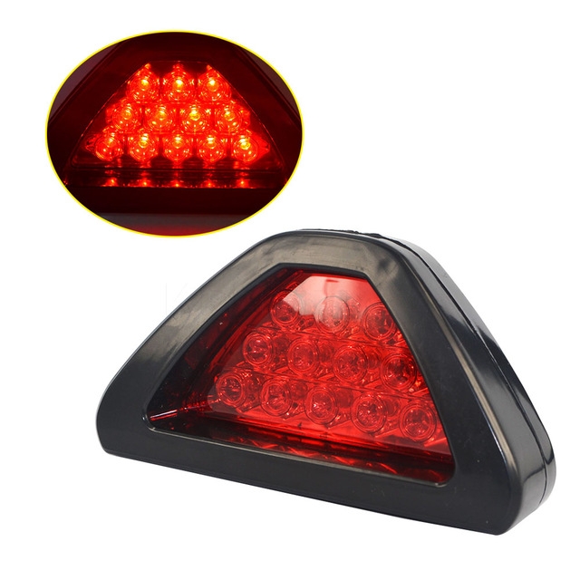 Car Motorcycle Led brake light Style triangle Brake light led Strobe light