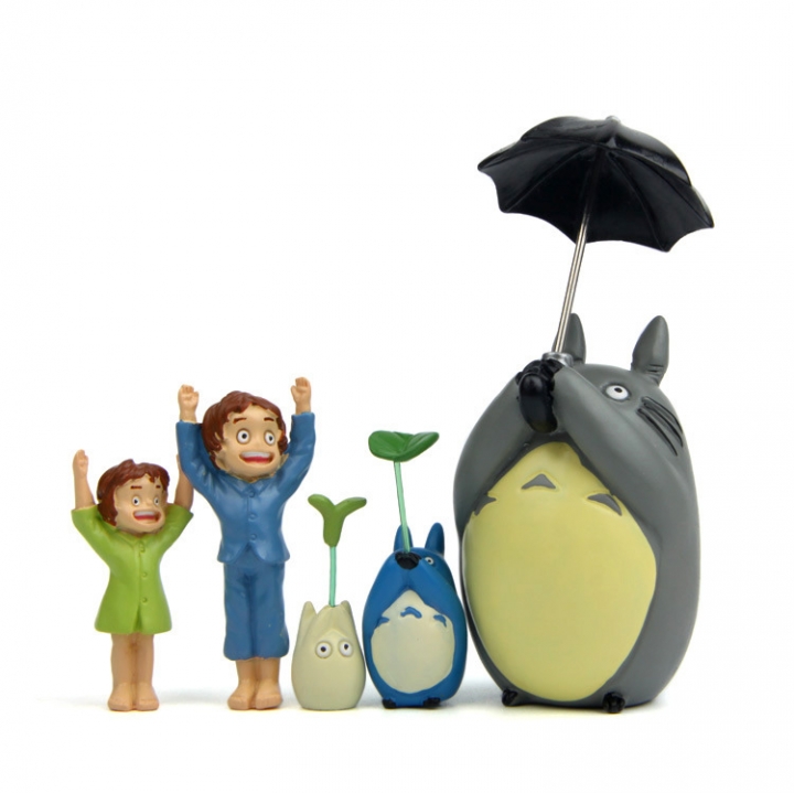 Blessing Xiaomei Xiaoyue Totoro Hand Small fresh Wild Landscaping Doll