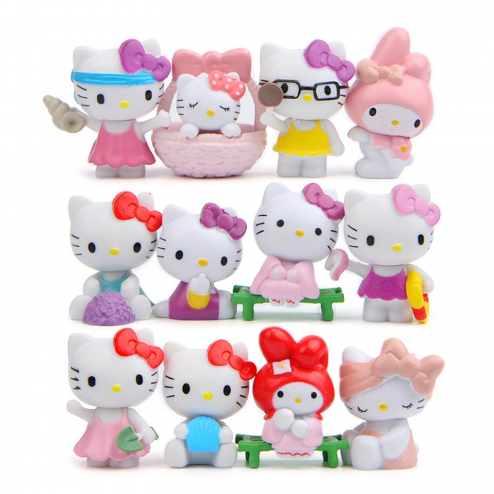 Le cat Changeable Modeling Hand Creative Wild Cake Baking Decoration Landscaping Doll