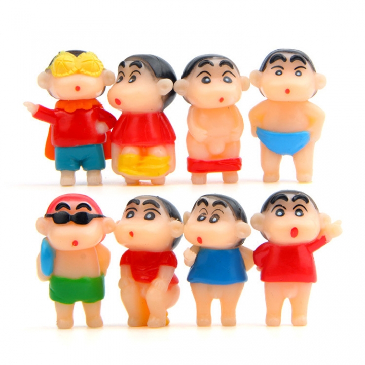 8 Small Xiaosheng Rogue Cartoon Hand DIY Micro landscape gardening Landscaping Doll