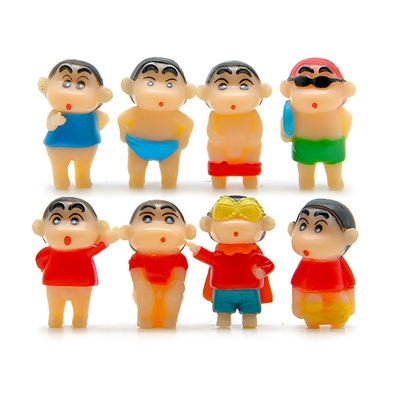 8 Small Xiaosheng Rogue Cartoon Hand DIY Micro landscape gardening Landscaping Doll