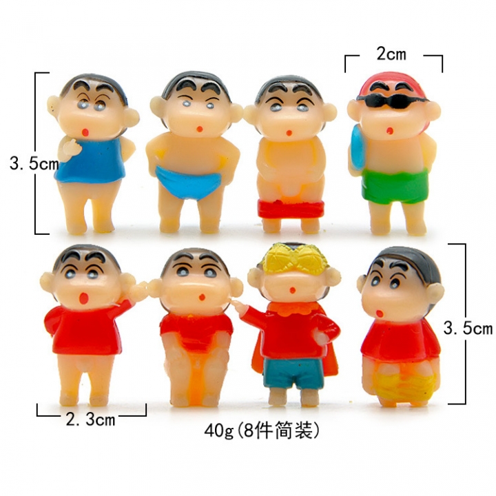 8 Small Xiaosheng Rogue Cartoon Hand DIY Micro landscape gardening Landscaping Doll