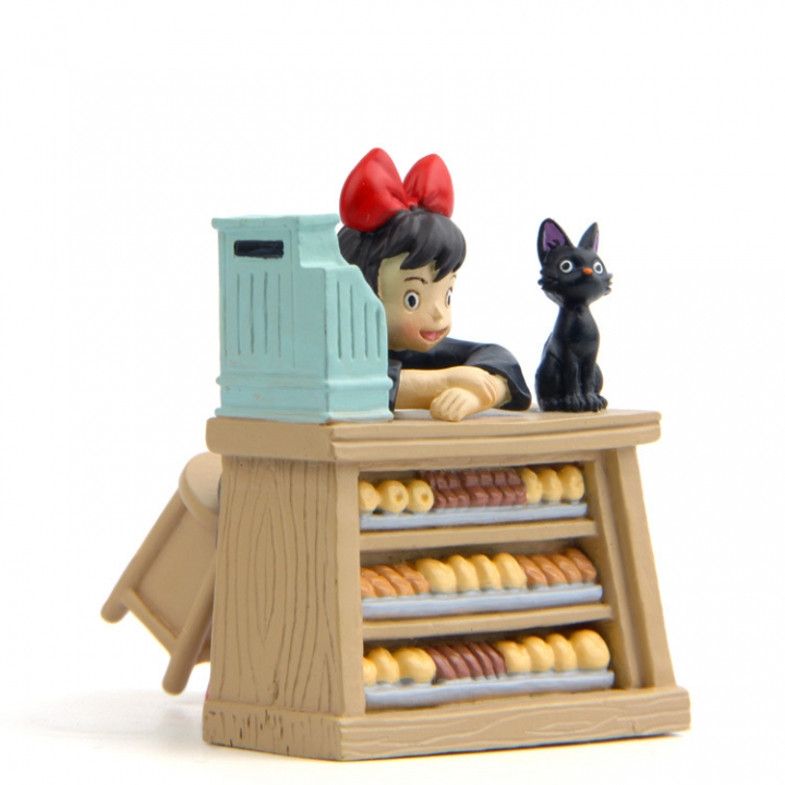 Witch Home delivery Jiji Couple Cat Little Witch classic bakery Decoration Hand Landscaping Doll