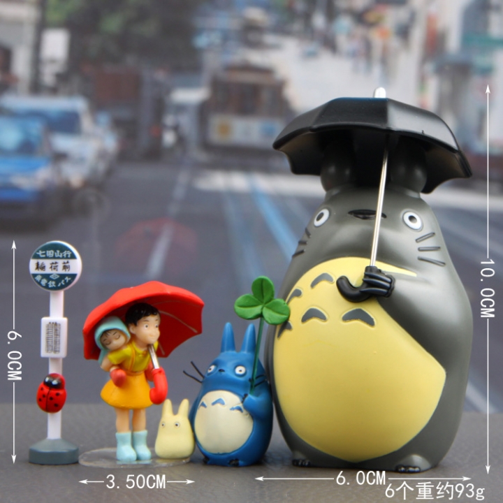Jili cat classic Xiaoyue bus stop large Umbrella Totoro Inside the car Decoration