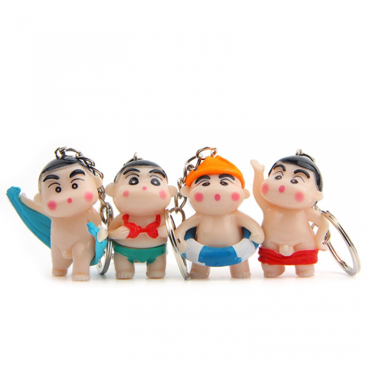 Hand Creative key chain car key ring Couple bag Pendant