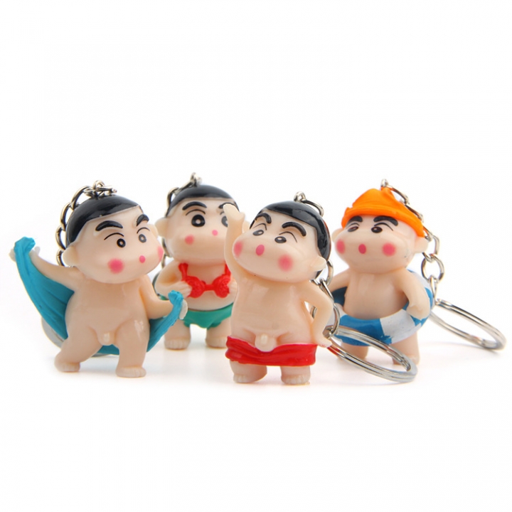 Hand Creative key chain car key ring Couple bag Pendant