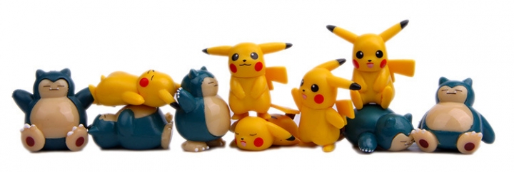 Pocket elf Pikachu pet Elf Hand DIY Jenga board game Landscaping Doll