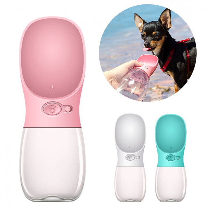 Pet Dog Water Bottle Large Dogs Travel Puppy Cat Drinking Bowl Outdoor Pet Water Dispenser Feeder