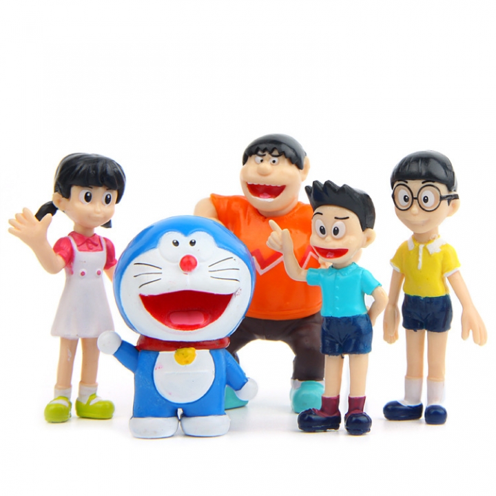 Blue Fat Man Family Portrait Xiao Jing Big Bear Creative Hand DIY Doll Decoration