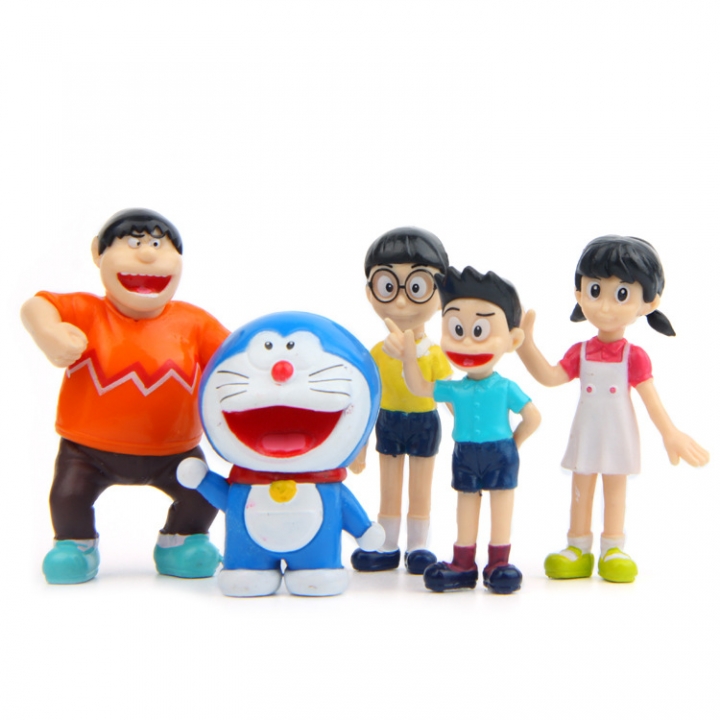 Blue Fat Man Family Portrait Xiao Jing Big Bear Creative Hand DIY Doll Decoration