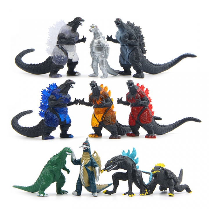 Monster Godzilla Dinosaur Hand DIY Creative Wild Landscaping Doll Inside the Car Accessories