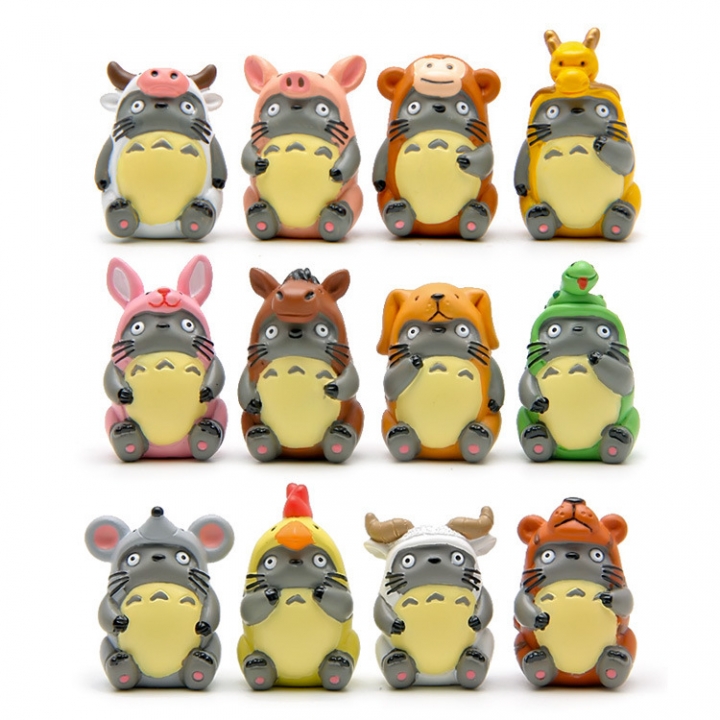 Jili Cat Peas Sitting Position Totoro Hand DIY Micro landscape Landscaping Doll Decoration