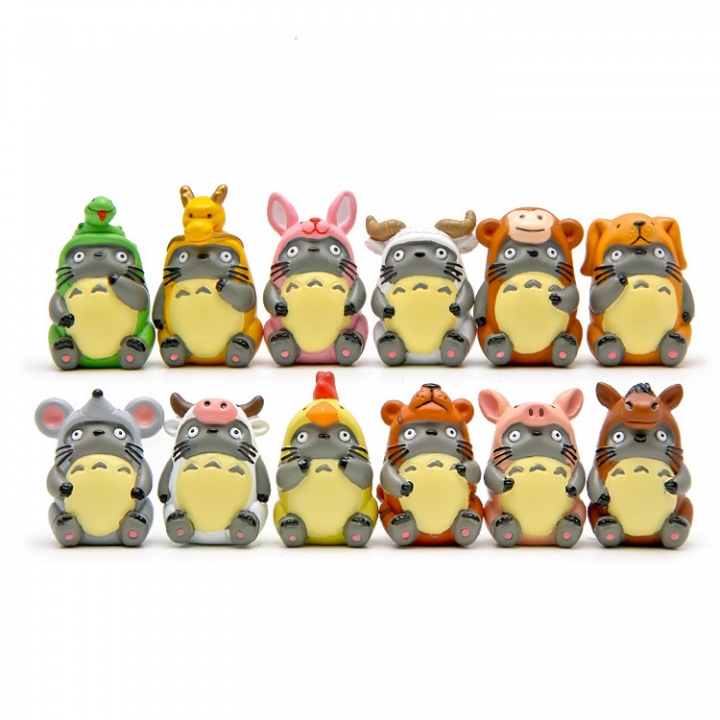 Jili Cat Peas Sitting Position Totoro Hand DIY Micro landscape Landscaping Doll Decoration