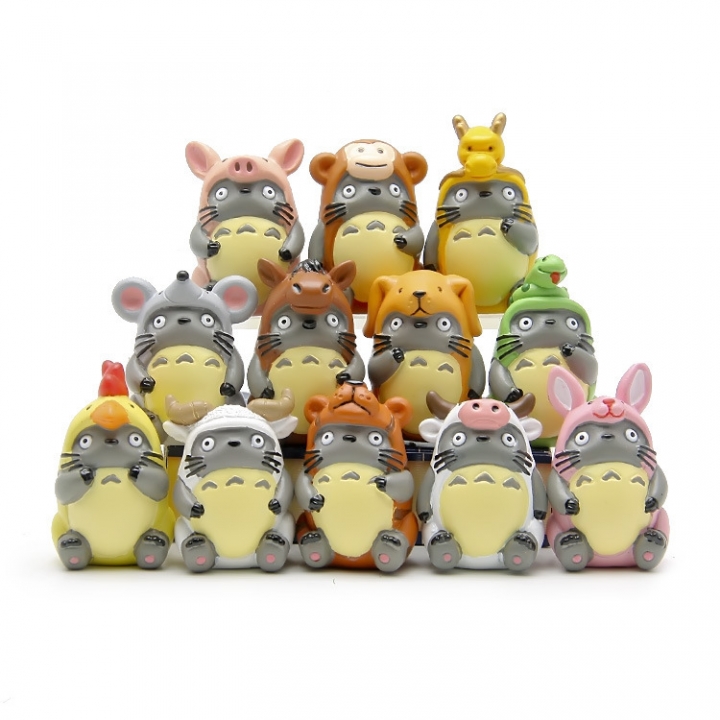 Jili Cat Peas Sitting Position Totoro Hand DIY Micro landscape Landscaping Doll Decoration