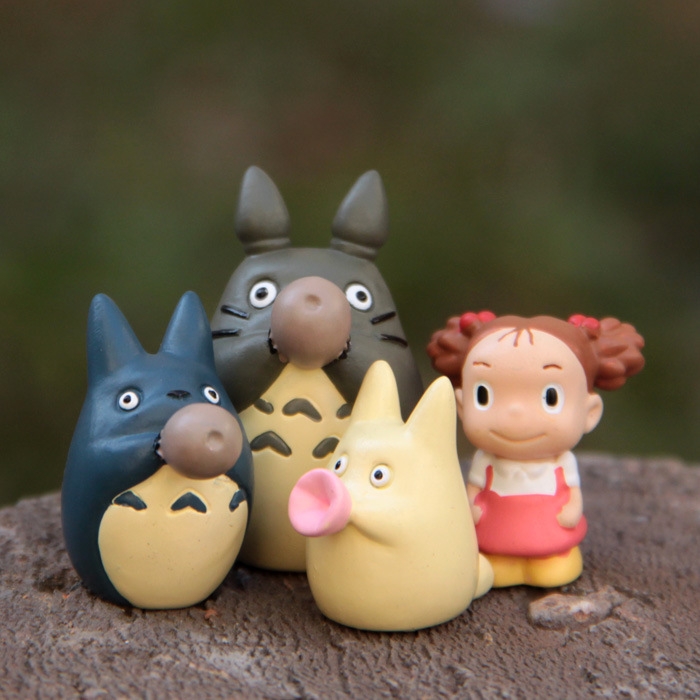 Totoro Classic Boast Scenes Xiaomei Totoro DIY Micro landscape Landscaping Doll