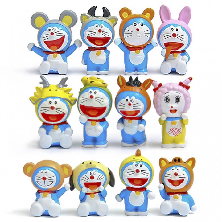 12 Chinese Zodiac Creative Cartoon Hand Doll doll Micro landscape Decoration