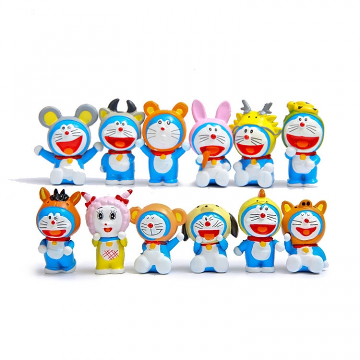 12 Chinese Zodiac Creative Cartoon Hand Doll doll Micro landscape Decoration