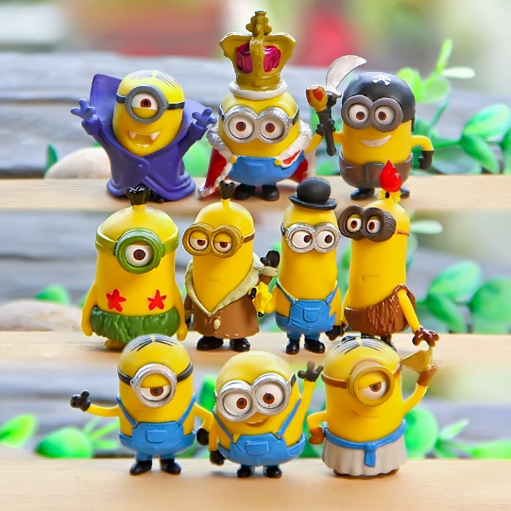 Creative Personality Xiao Huangzi Hand gardening Doll Decoration
