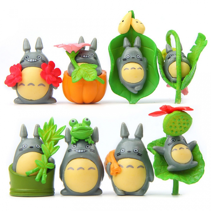 Totoro Jili cat Pumpkin Harvest Hand Micro landscape Gardening Succulents Landscaping Doll