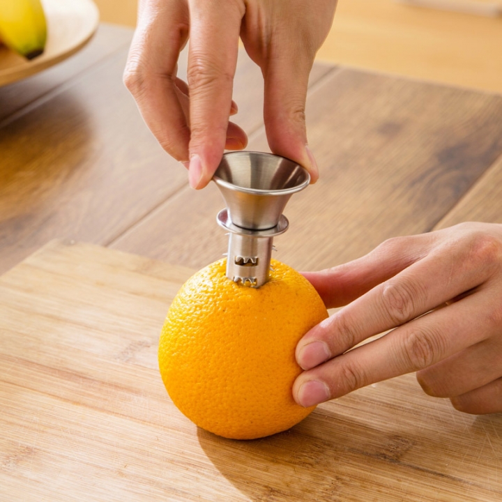 Stainless Steel Lemon Drill Small fruit Juicer lemon Manual Juicer  Kitchen Restaurant Supplies