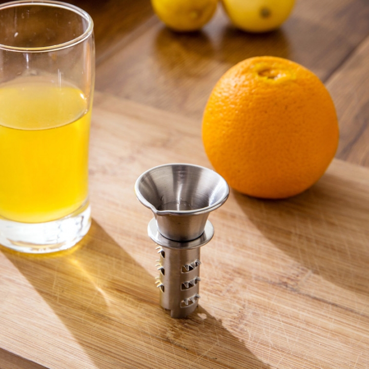 Stainless Steel Lemon Drill Small fruit Juicer lemon Manual Juicer  Kitchen Restaurant Supplies