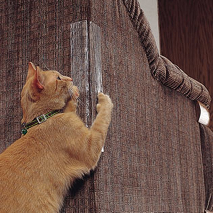 Adeeing Self-Adhesive Cat Scratching Paster Furniture Protector Guard Pet Toy Claw Care